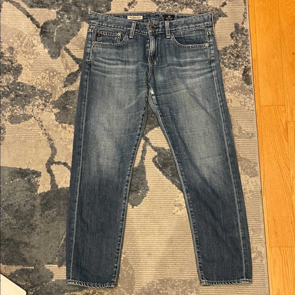 AG Adriano Goldschmied Men's Slim Jeans in Blue